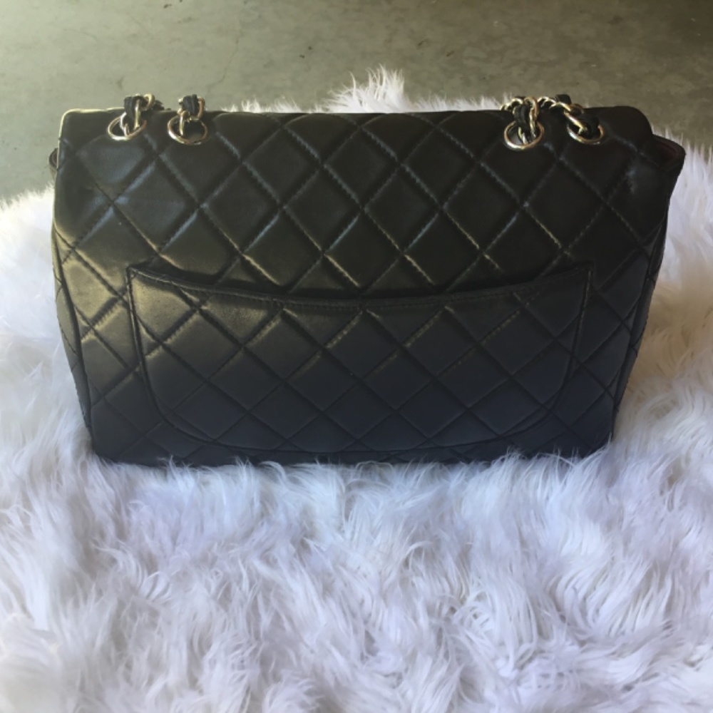Chanel Lambskin Black Classic Handbag - Picture 3 of 5